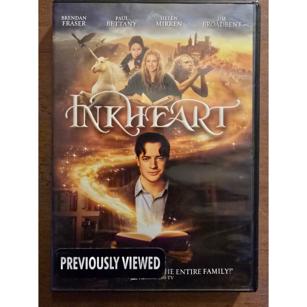 Inkheart (DVD, 2009), Brendan Fraser, Excellent‎ Condition